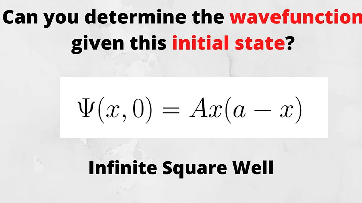 Griffiths problems 2.8 & 2.9: Determining a wavefunction given its initial state (Fourier's Trick!)