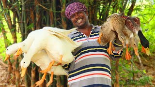 GRILLED DUCK RECIPE | Whole Grilled Duck | How To Make Grilled Duck Easily At Home IN Farmer Fooding