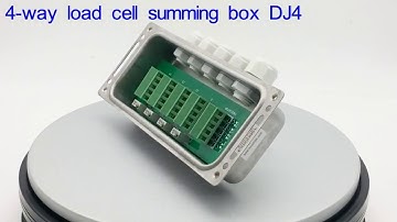 Load cell summing box DJ4 connects 2-4 load cells