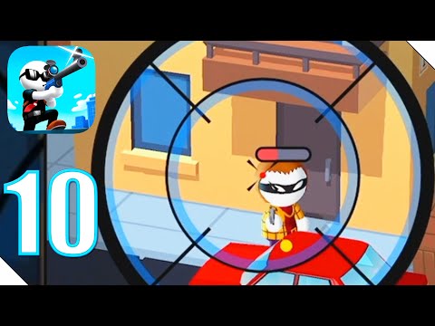 Johnny Trigger: Sniper Прохождение Часть 10 Уровень 131-145 | Андроид/iOS Геймплей