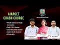 Aiapget crash course charaka samhita quick revision classes  ayurved bharati