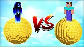 2 MINECRAFT CRAZY PEOPLE HAVE LUCKY BLOCK PLANETS IN MINECRAFT! WHO WINS?