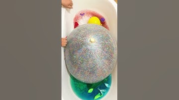 Dart vs Balloons – Colorful Orbeez Explosion! So Satisfying!