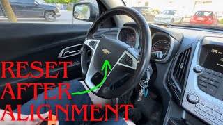 How To Relearn Vehicle Steering Wheel Angle Sensor