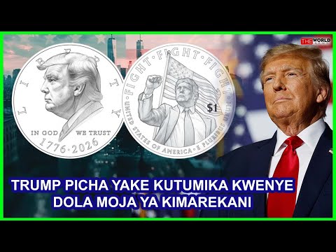 WIZARA YA FEDHA MAREKANI YATAKA KUIWEKEA PICHA YA TRUMP KATIKA DOLA 