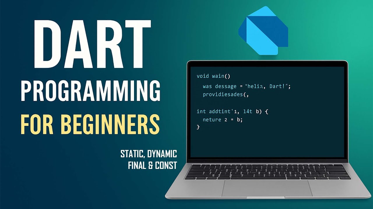 Variables and Datatypes in Dart - EP3 || Static, Dynamic, final & Const
