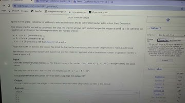 Codeforces problem C.Strange Test