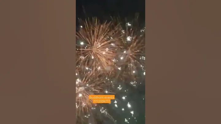 cracker entry in wedding varmala function Buddham Events 7772939777