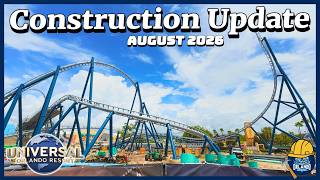 Track is COMPLETED for Fast & Furious! Universal Orlando Construction update August 2026!