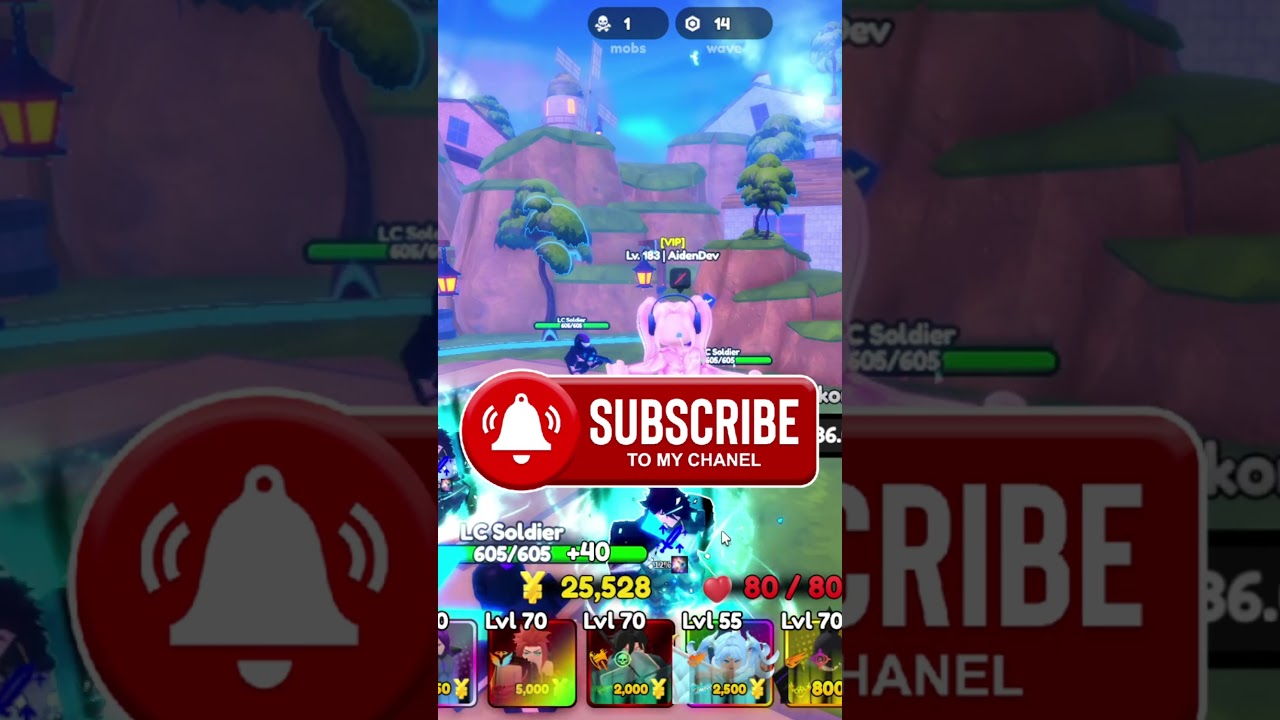 *SECRET* AETHER KNIGHT SHOWCASE! Anime Defenders! 