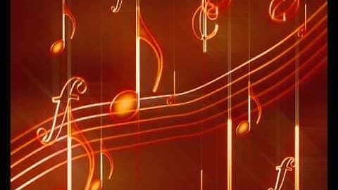 Notes Music No Copyright Video Background Loop - Motion Graphics - NO copyright video