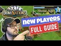 2024 complete walkthrough in dominations new account dominations