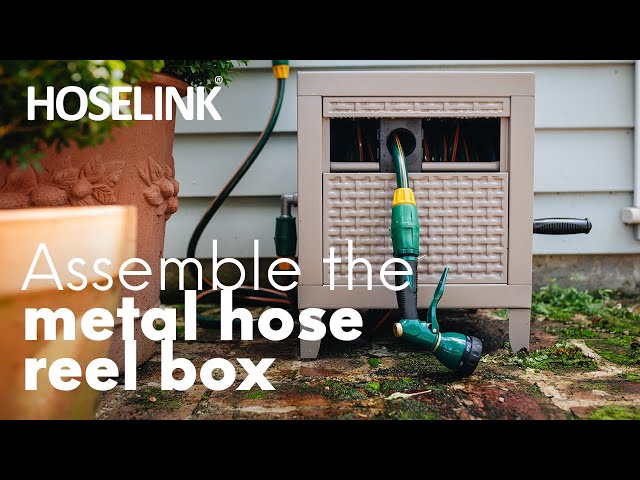 How to Assemble Hoselink's Metal Hose Reel Box 