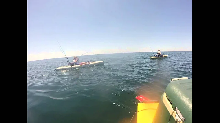 Hobie Kayak Fishing Offshore, Pensacola, Florida (5/6/14)