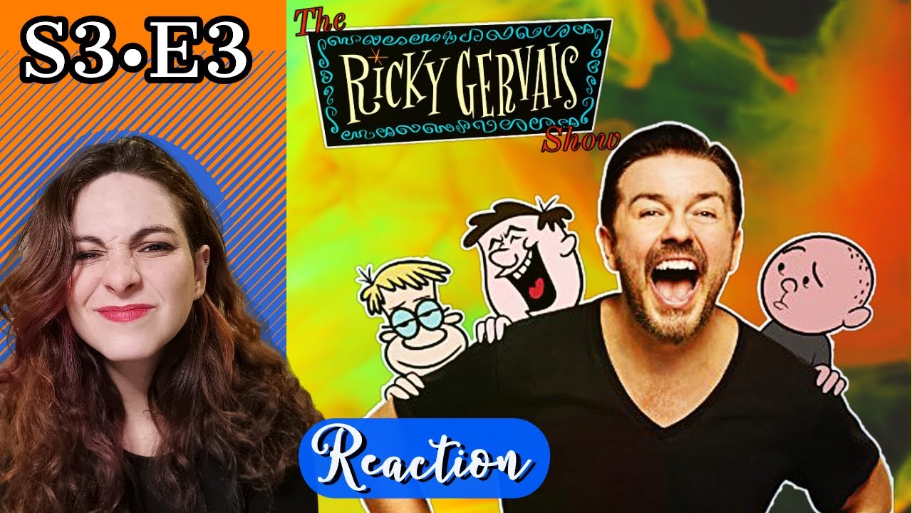 Java Ricky Humongous Reaction The RICKY GERVAIS SHOW - S3 E3 - Armed Forces - REACTION! - YouTube