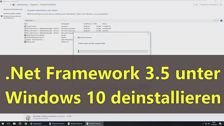 Netframework 3 5 für windows 10