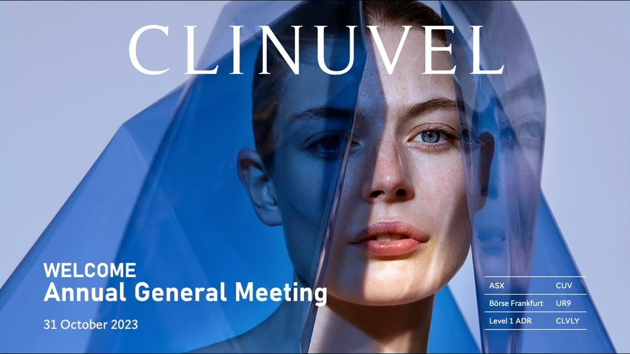 CLINUVEL PHARMACEUTICALS LTD — Annual General Meeting 2023