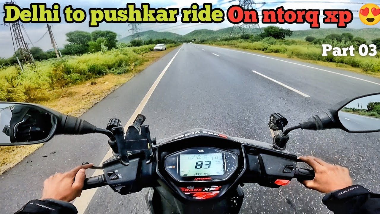 Delhi to pushkar on ntorq race xp 😍 | Rajasthan pushkar ride | ntorq xp long ride