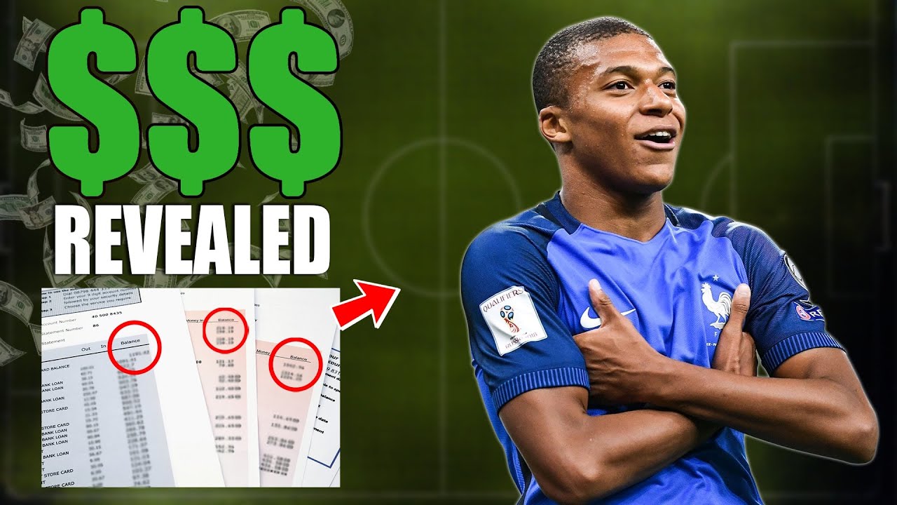 How Much Does Kylian Mbappe Make? - YouTube