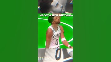 Jayson Tatum gets a tech and gets revenge #shorts #nba #viral #godfirst