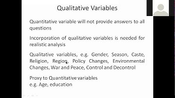 Introduction and Uses of Dummy Variables by Dr. Kappa Kondal