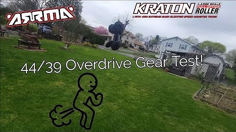 Arrma Kraton 8s 44/39 Max5 780kv.