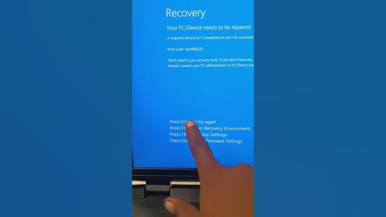 You pc device need to be repaired. You pc device need to be repaired