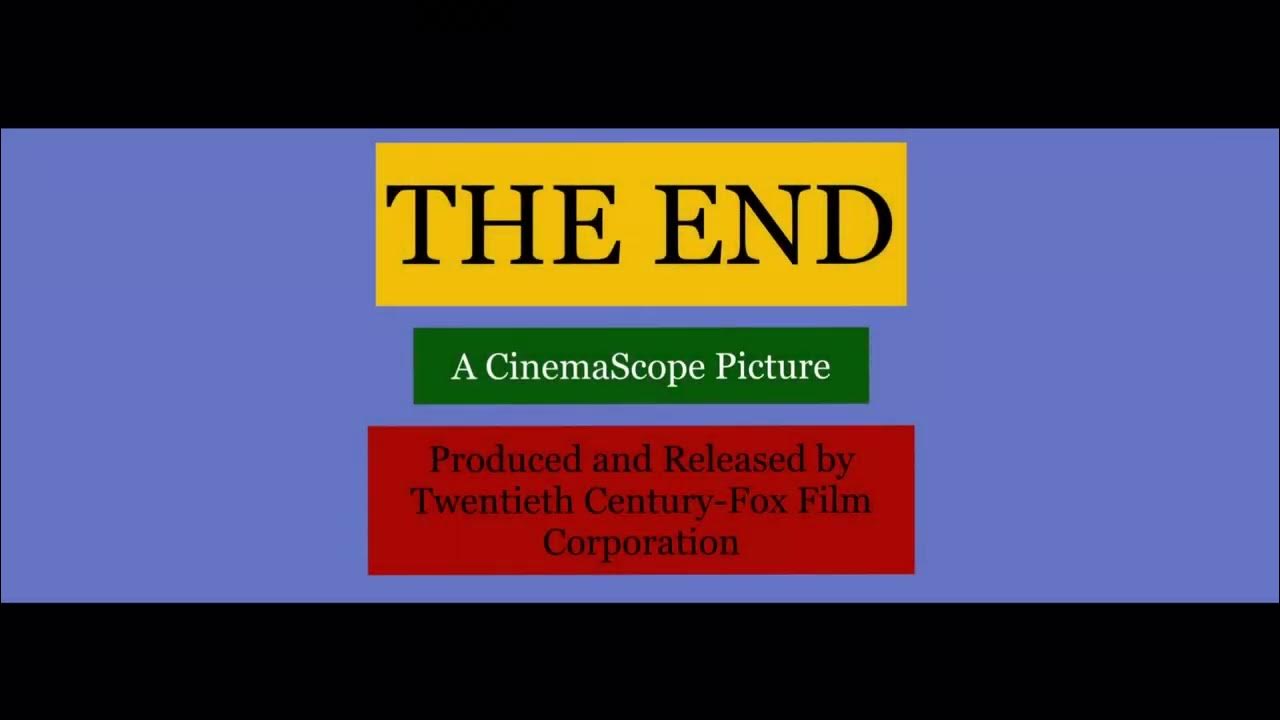 The End/A CinemaScope Picture/Produced and Released by 20th Century-Fox