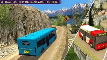 Offroad Bus Driving Simulator Pro 2016 Gameplay - iOS ANDROID HD