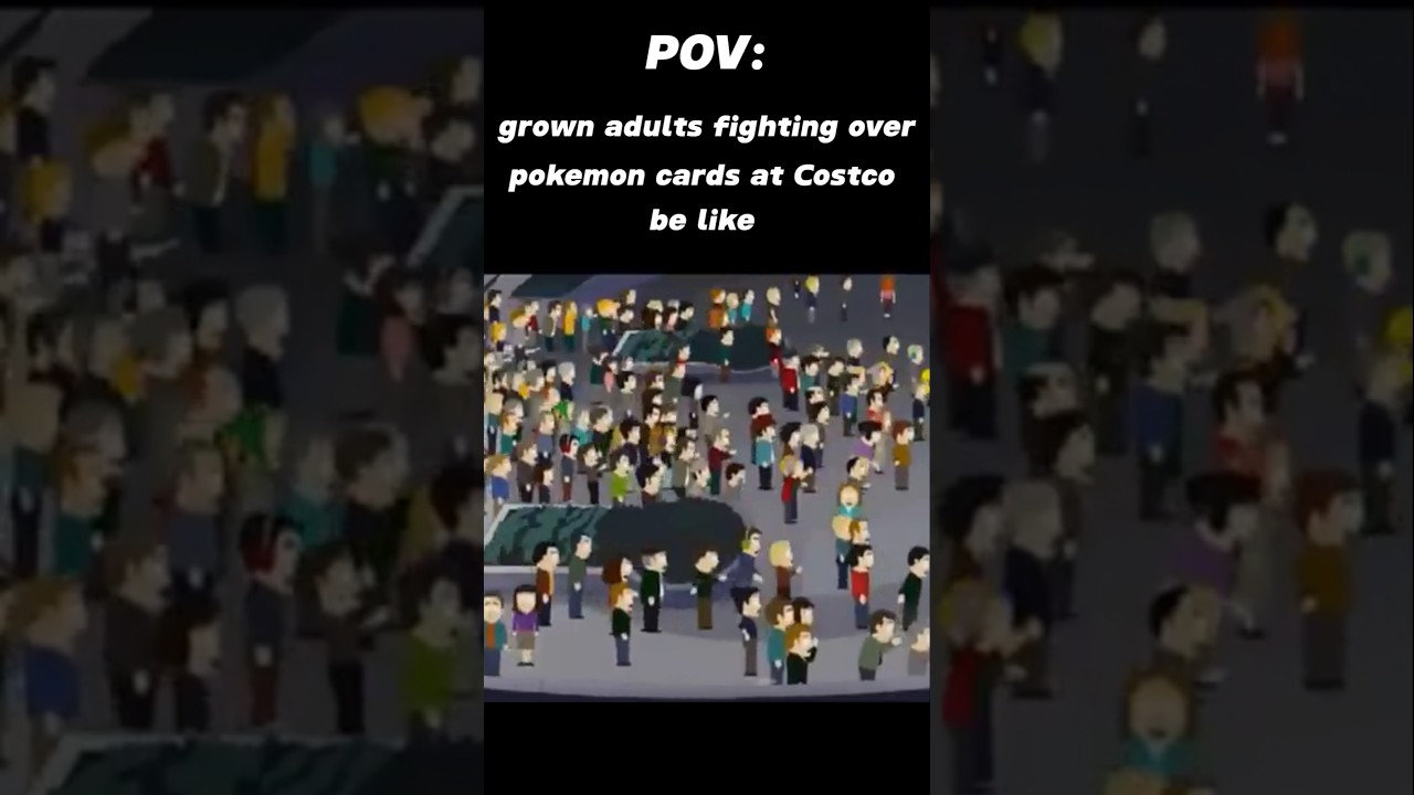 adults fighting over pokemon 