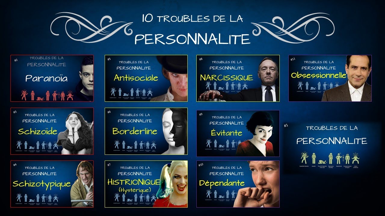 🧠 Les TROUBLES de la PERSONNALITE YouTube