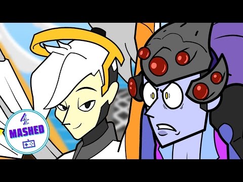 Видео: OVERWATCH: Нет Ангела - The Living Tombstone