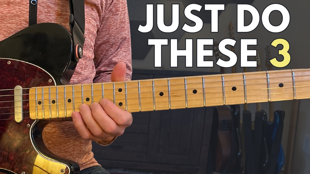 The 3 Skills Every Guitarist MUST Learn (Before Anything Else) - YouTube