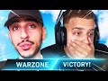 GETTING FAZE RAIN HIS FIRST WARZONE WIN