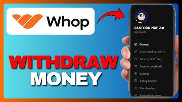 HOW TO WITHDRAW MONEY FROM WHOP: RECEIVE YOUR PAYOUT 