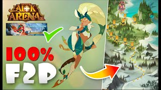 Crimson Snow 100% Clear Using Same F2P Lineup For All Stages - AFK Arena screenshot 4