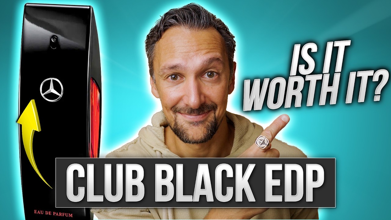 Mercedes-Benz Club Black EDP Review! An Even Better Men's Vanilla Fragrance?