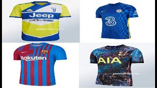 PEORES CAMISETAS DE FÚTBOL 2021/2022 - YouTube