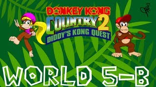 Donkey Kong Country 2 -- World 5-B Kreepy Krow