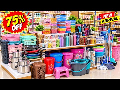 🤩 D MART 2026/Cheapest priceClearance sale all kitchen steel household items! 80%off, new variety,