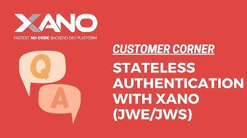 Stateless Authentication with Xano (JWE/JWS)