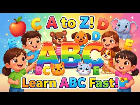 ABC Around the World 🌍✈️ | Learn the Alphabet with Countries A–Z | Fun Kids Travel Song