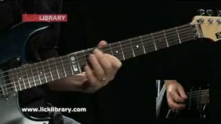 Ritchie Blackmore The Solos Guitar Lesson DVD - Guitar Lessons With Danny Gill Licklibrary