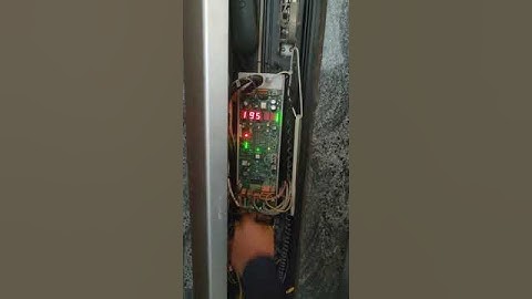 Kone Lift Error Reset