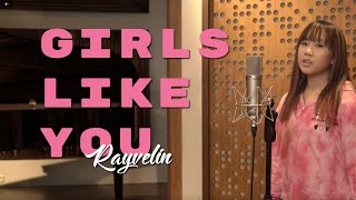 Maroon 5 - Girls Like You ft. Cardi B (Cover by Rayvelin)