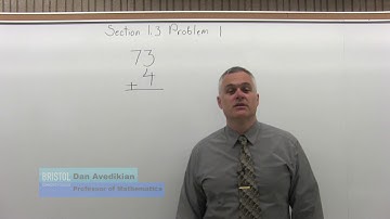 MTH 060 : Section 1.3 Problem 1 - Mathematics with Dan Avedikian