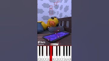 The Best Alarm Clock Ever🤣😻 #meme #funny #babyduck (@packyfilm) - Octave Piano Tutorial