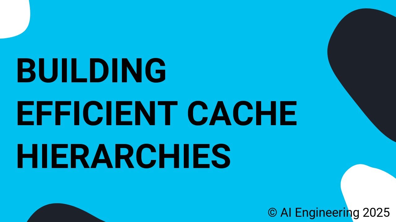 Building Efficient Cache Hierarchies - YouTube