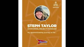 Steph Taylor Apprenticeship Week