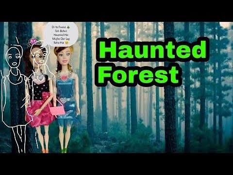 Haunted Forest 🌲 || Part 1 || Horror Story || बार्बी की कहानी हिंदी में || Unique Barbie World ||
